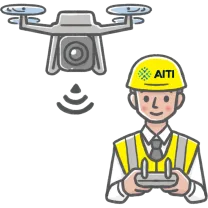 Drones and Robotics illustration