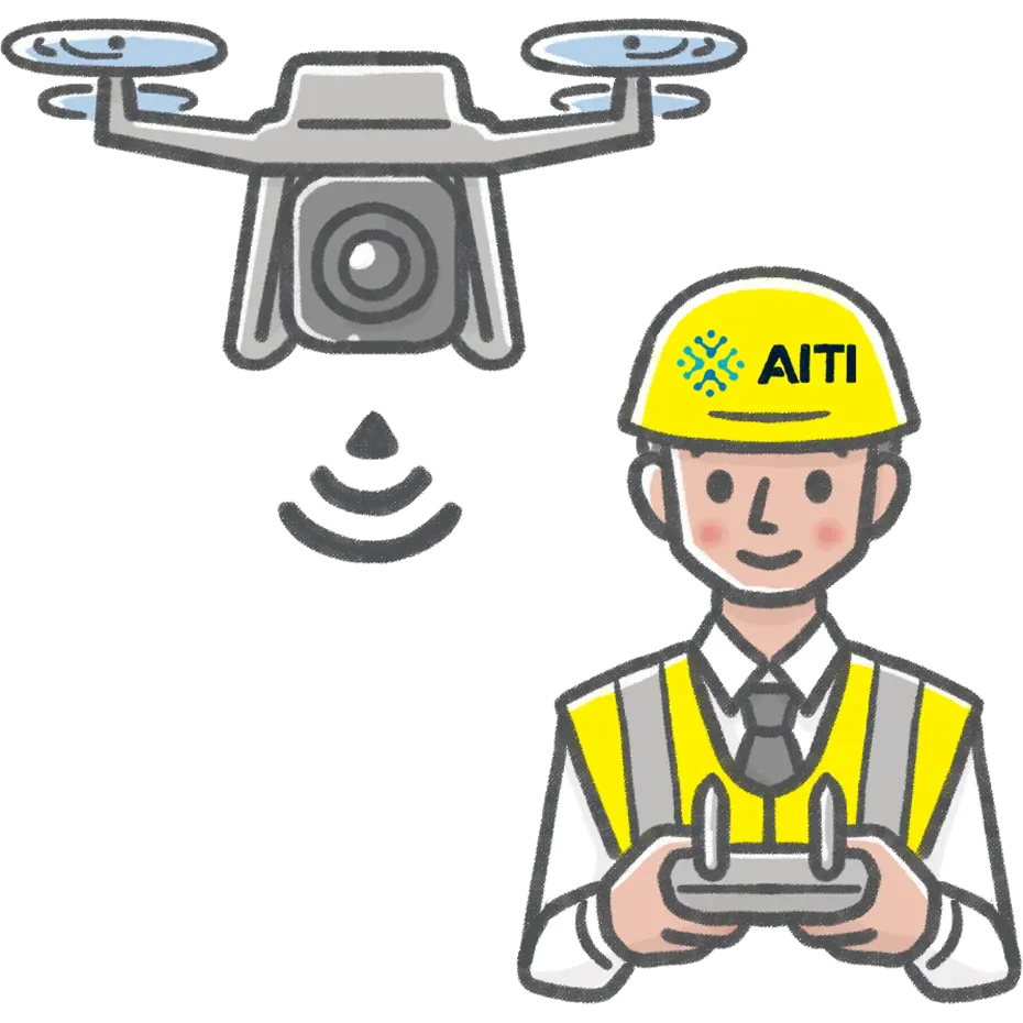 Drones & Robotics Solutions illustration